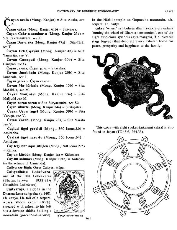 Dictionary of Buddhist Iconography: Volume-3 (Cayan Acala - Dhupa) - Retail Maharaj