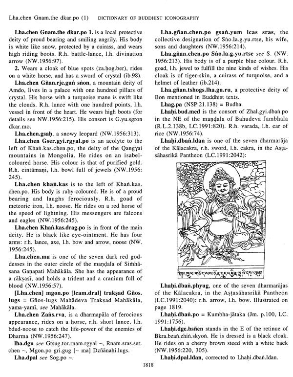 Dictionary of Buddhist Iconography: Volume-6 (Kabira-jin - Lva.va.pahi Bde.mchog) - Retail Maharaj