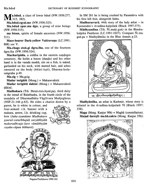 Dictionary of Buddhist Iconography: Volume-7 (Ma.bdud - Manjushiri) - Retail Maharaj