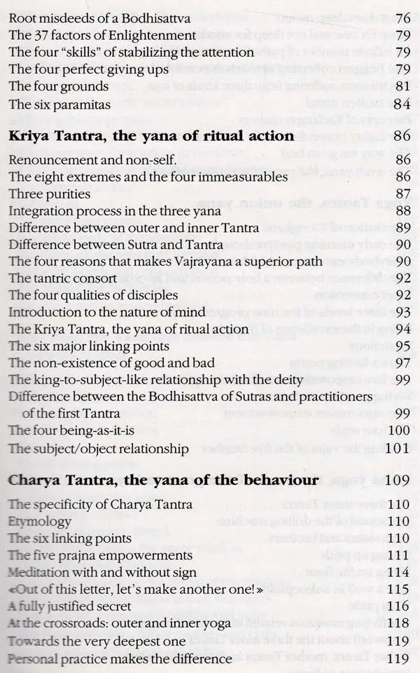 Nine Yana (Teaching on the Nine Vehicles according to the Buddhist Philosophy - Retail Maharaj