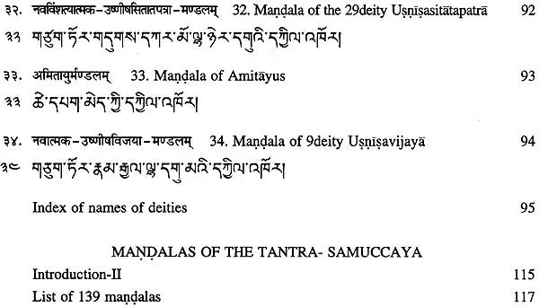 Tibetan Mandalas (Vajravali and Tantra Samuccaya) - Retail Maharaj