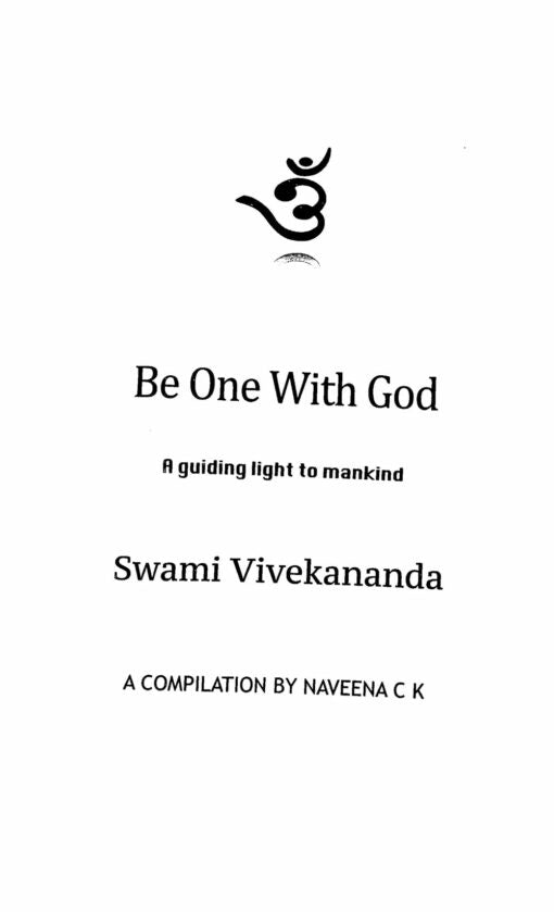 Be One With God: A Guiding Light to Mankind (Hardbound) - Retail Maharaj