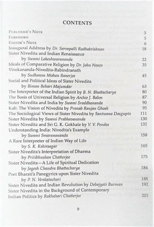 Nivedita Commemoration Volume - Retail Maharaj