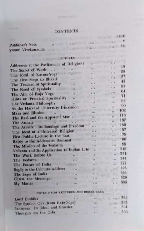 Selections from The Complete Works of Swami Vivekananda (Hardbound) - Retail Maharaj