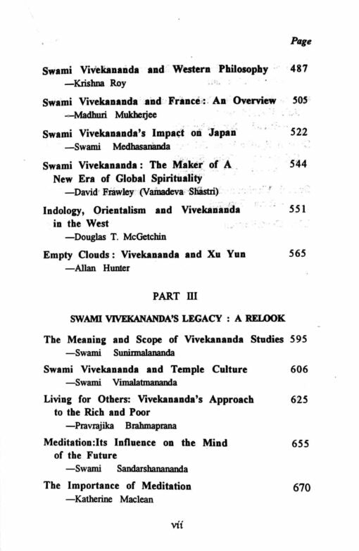 Swami Vivekananda New Perspectives – Anthology - Retail Maharaj