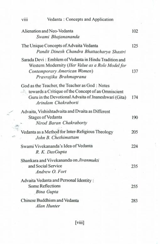 Vedanta: Concepts and Application - Retail Maharaj