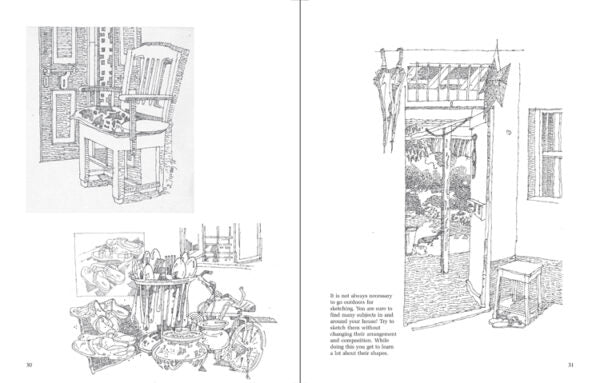 Sketching and Drawing A Personal View by Anant Kulkarni Art Book - Retail Maharaj