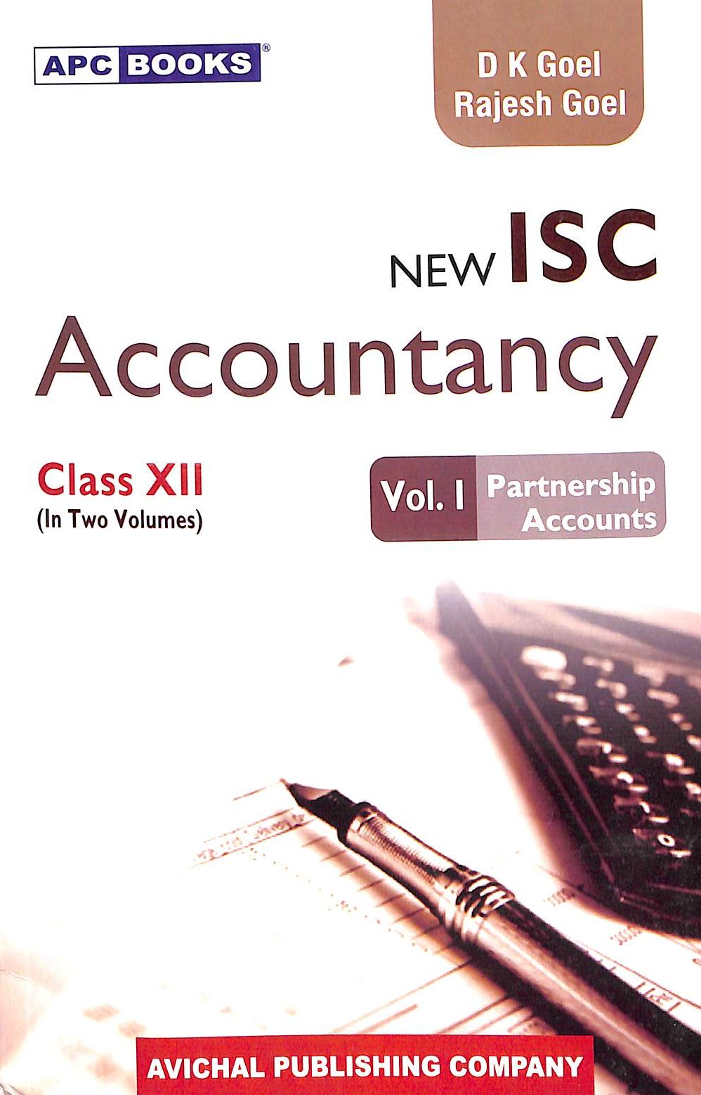 Isc Accountancy Class 12 Set Of 2 Vols Partnership Accounts - Retail Maharaj