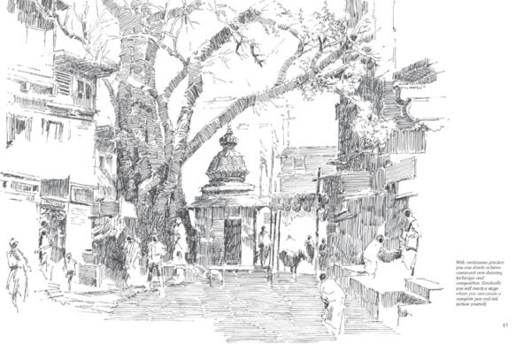 Sketching and Drawing A Personal View by Shivaji Tupe Art Book - Retail Maharaj