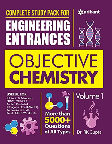 Complete Study Pack For Engineering Entrances Objective Chemistry Volume 1 - Retail Maharaj