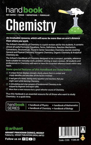 Hand Book Chemistry Class 11 & 12 Engineering & Medical Entrances & Other Competitions - Retail Maharaj