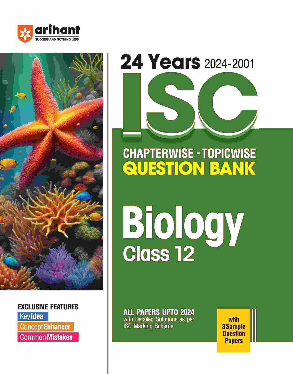 ISC Biology Class 12th | 20 Years Chapterwise Topicwise Question Bank (2024 -2001) - Retail Maharaj