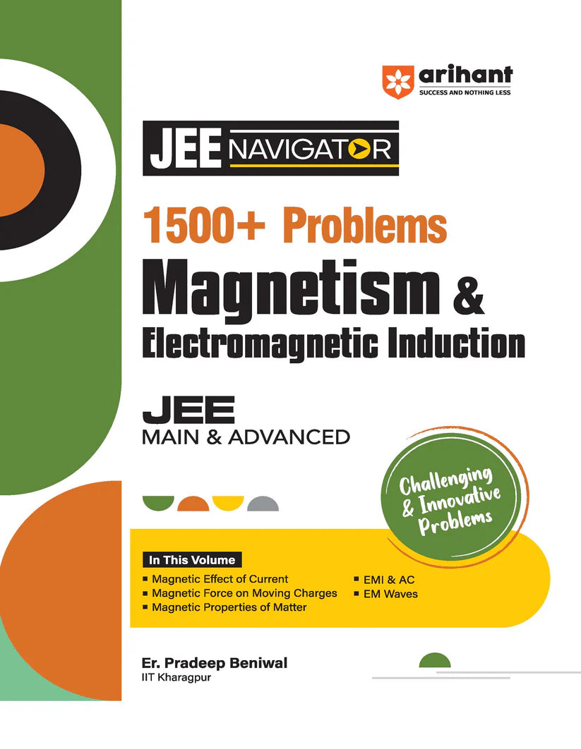 JEE Navigator 1500+ Problems Magnetism & Electromagnetic Induction | JEE Main & Advanced - Retail Maharaj