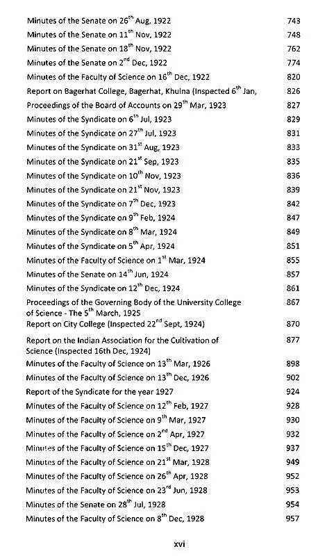 P.C. Ray and The University of Calcutta