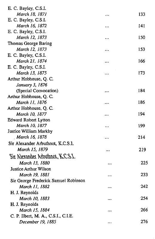 Convocation Address (1858 - 1906)