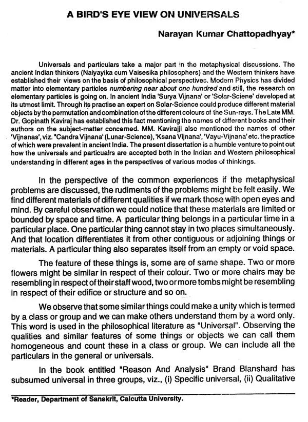 The Calcutta Review (Volume- VIII Nos. 1 and 2)