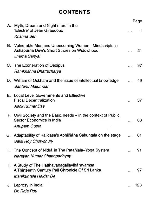 The Calcutta Review (Volume- X Nos. 1 and 2)
