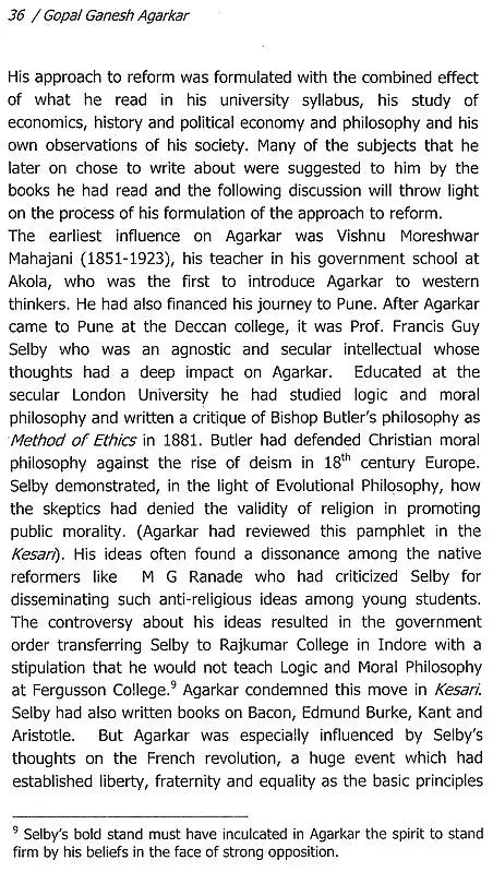 Gopal Ganesh Agarkar- Makers of Indian Literature - Retail Maharaj
