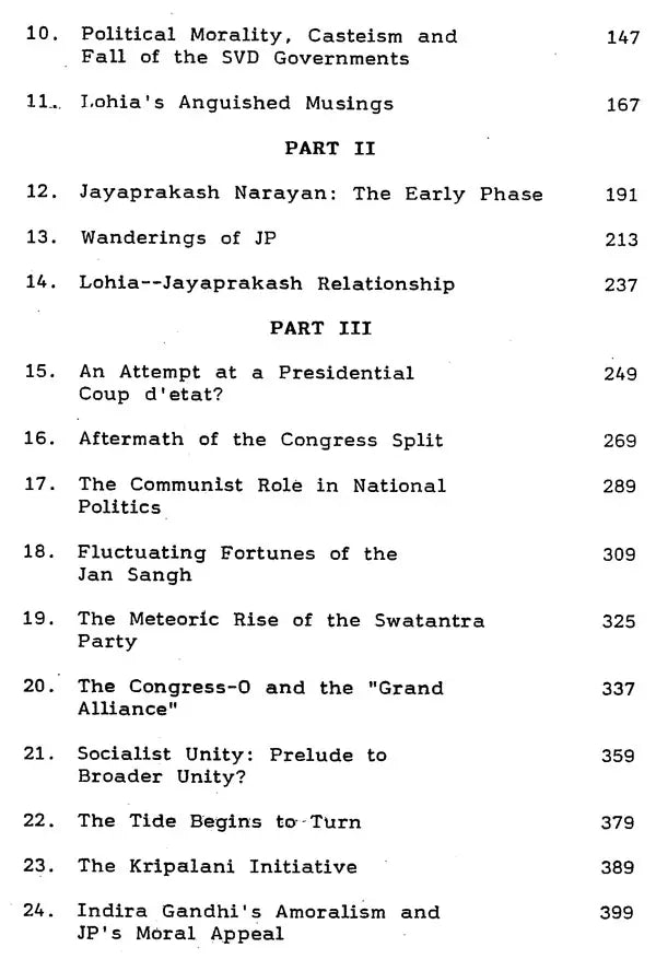 Birth of Non-Congressism- Opposition Politics (1947-1975) - Retail Maharaj