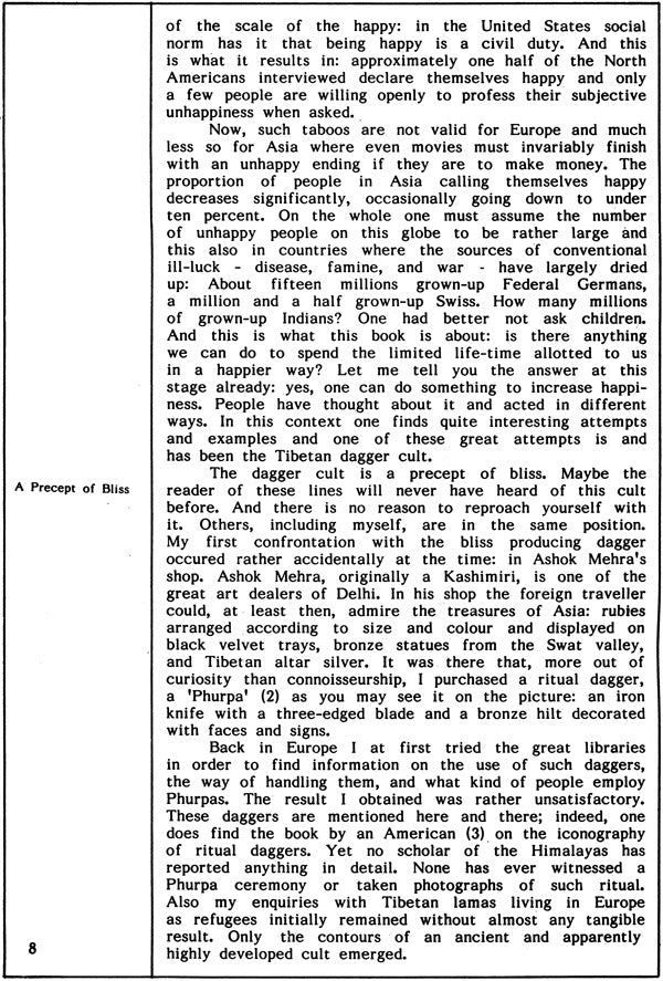 Dagger Blessing The Tibetan Phurpa: Reflections and Materials (As Unknown Side of Buddhism) - Retail Maharaj