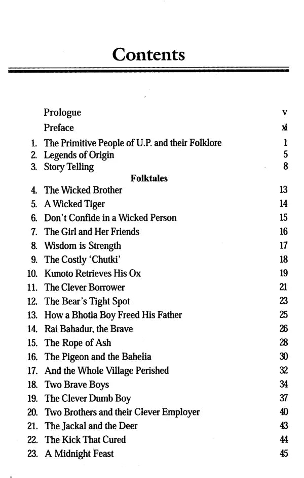 Folktales of U.P. Tribes - Retail Maharaj