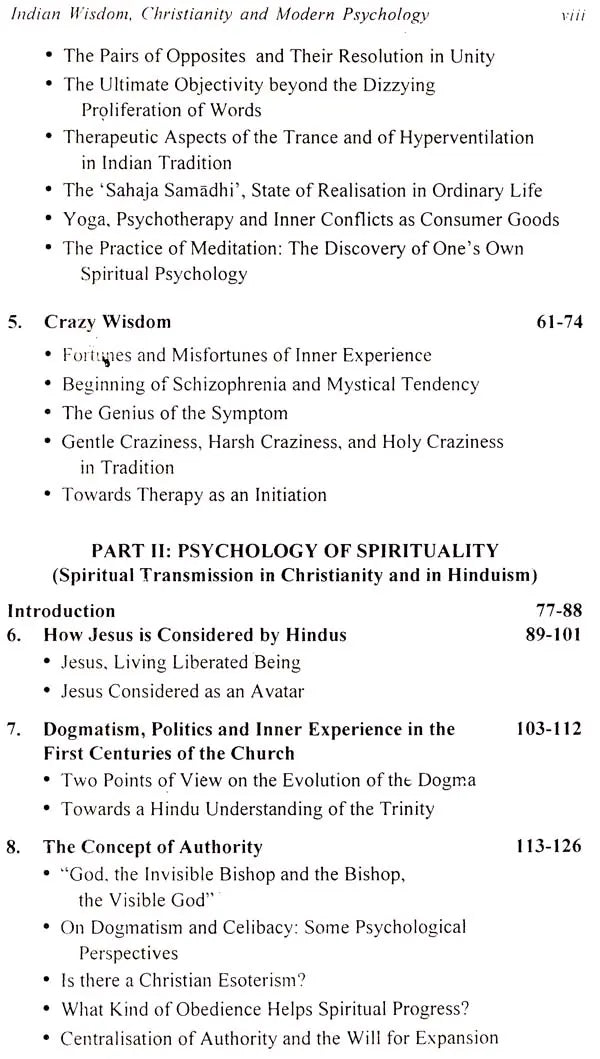 Indian Wisdom Christianity And Modern Psychology - Retail Maharaj