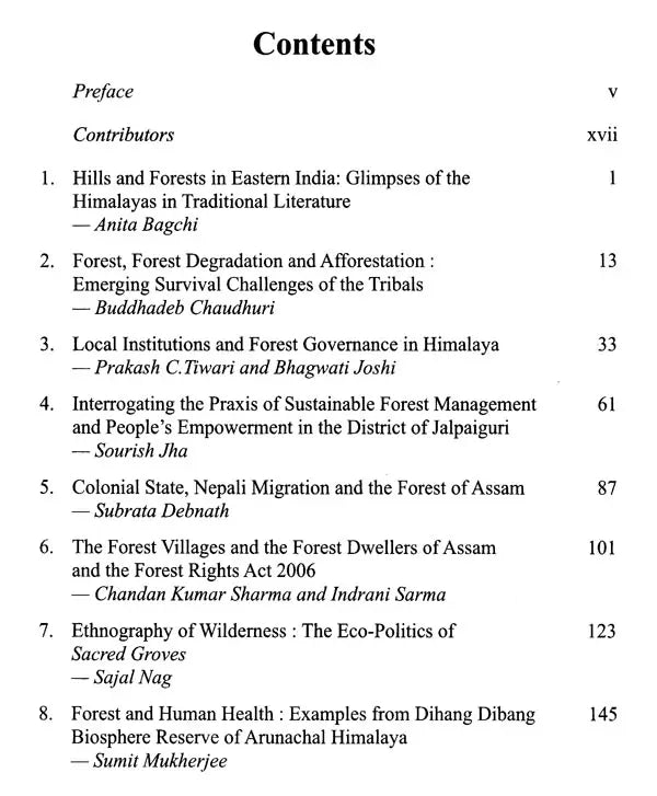 Man and Forest in the Himalayas and Northeast India - Retail Maharaj
