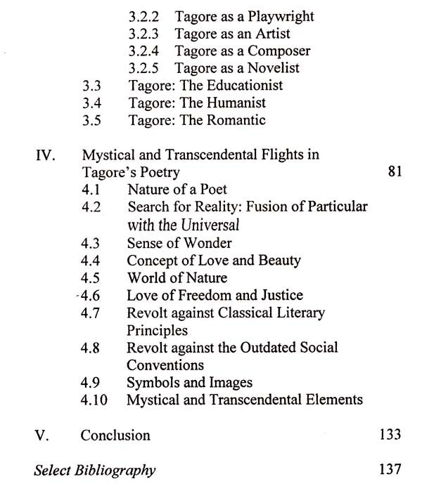 Mystic Flights of Tagore - Retail Maharaj