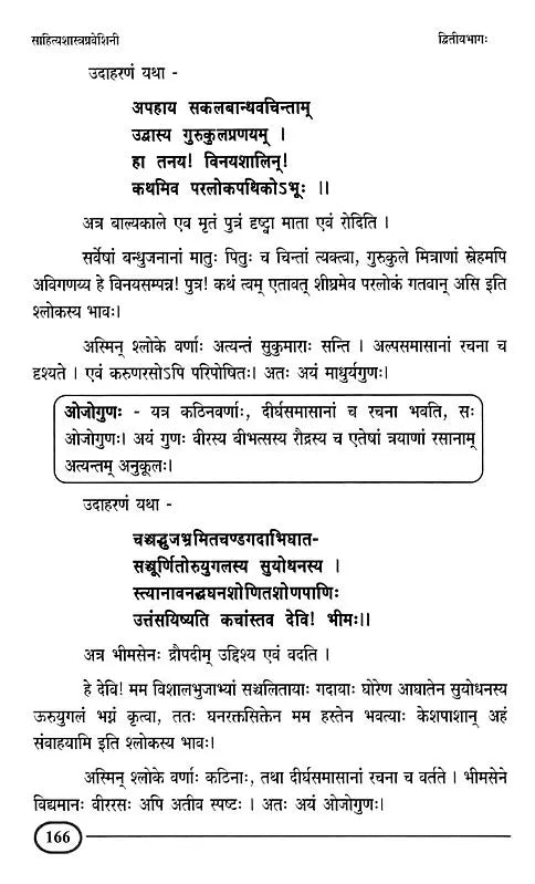 Sanskrit Sahitya Shastra Praveshini Set of 2 Volumes - Retail Maharaj