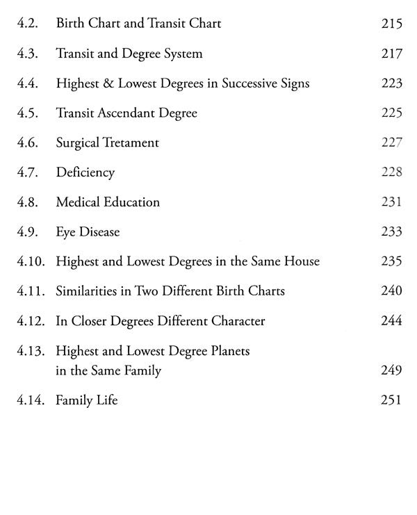 Degree System of Astrology: New Method of Astrology