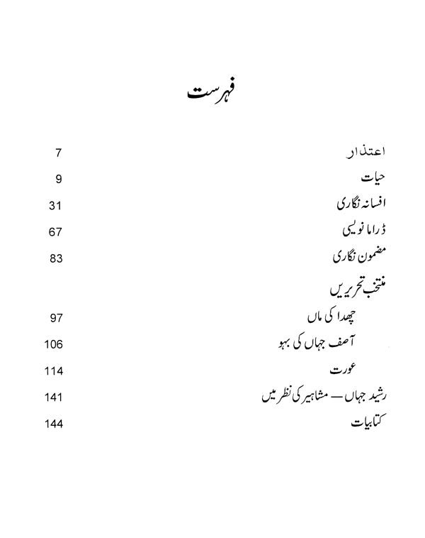 رشید جہاں- Rasheed Jahan (Urdu) - Retail Maharaj