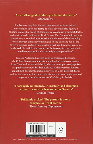 Che Guevara: the definitive portrait of one of the twentieth century's most fascinating historical figures, by critically-acclaimed New York Times journalist Jon Lee Anderson - Retail Maharaj