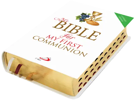 My Bible for My First Communion : New Community Bible | Standard Edition | Leather PU | Thumb Index | Golden Edge - Retail Maharaj