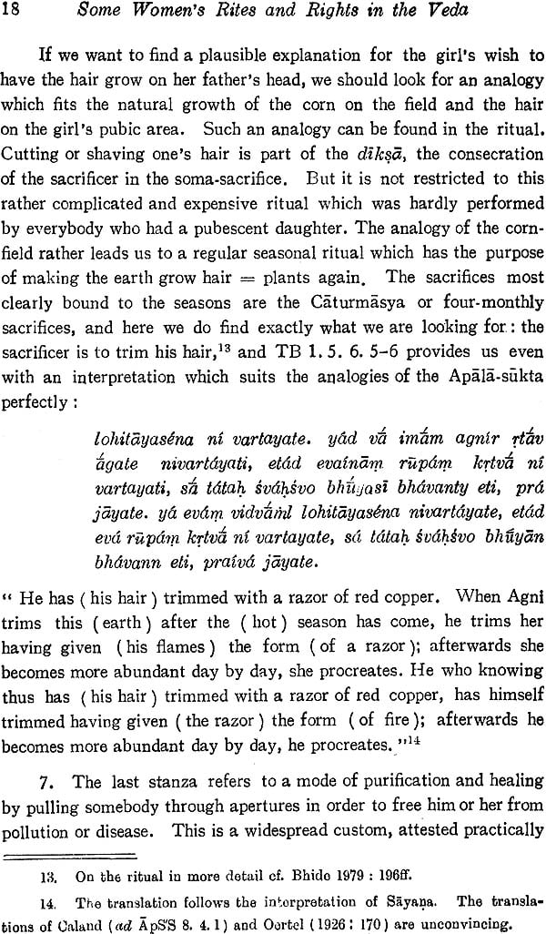 Some Women's Rites and Rights in The Veda (An Old and Rare Book) - Retail Maharaj