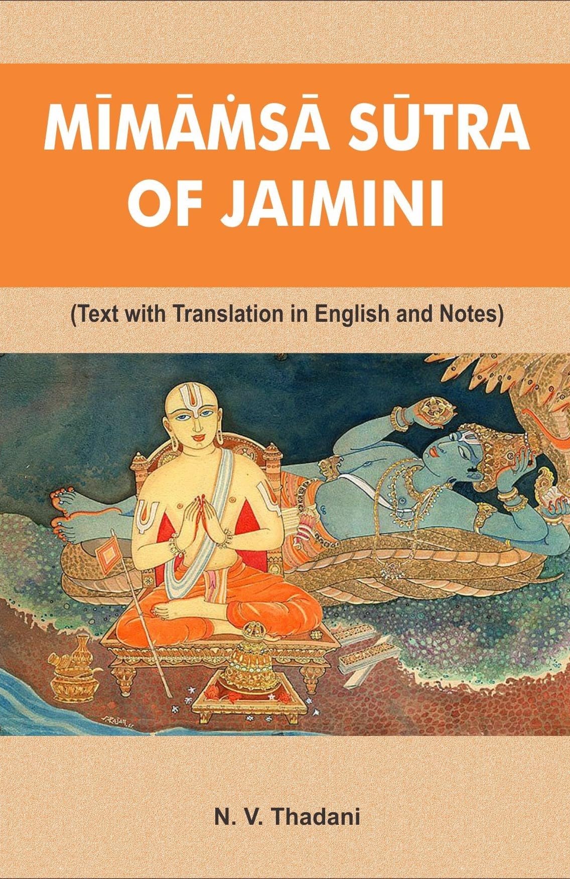 Mimamsa Sutra of Jaimini - Retail Maharaj