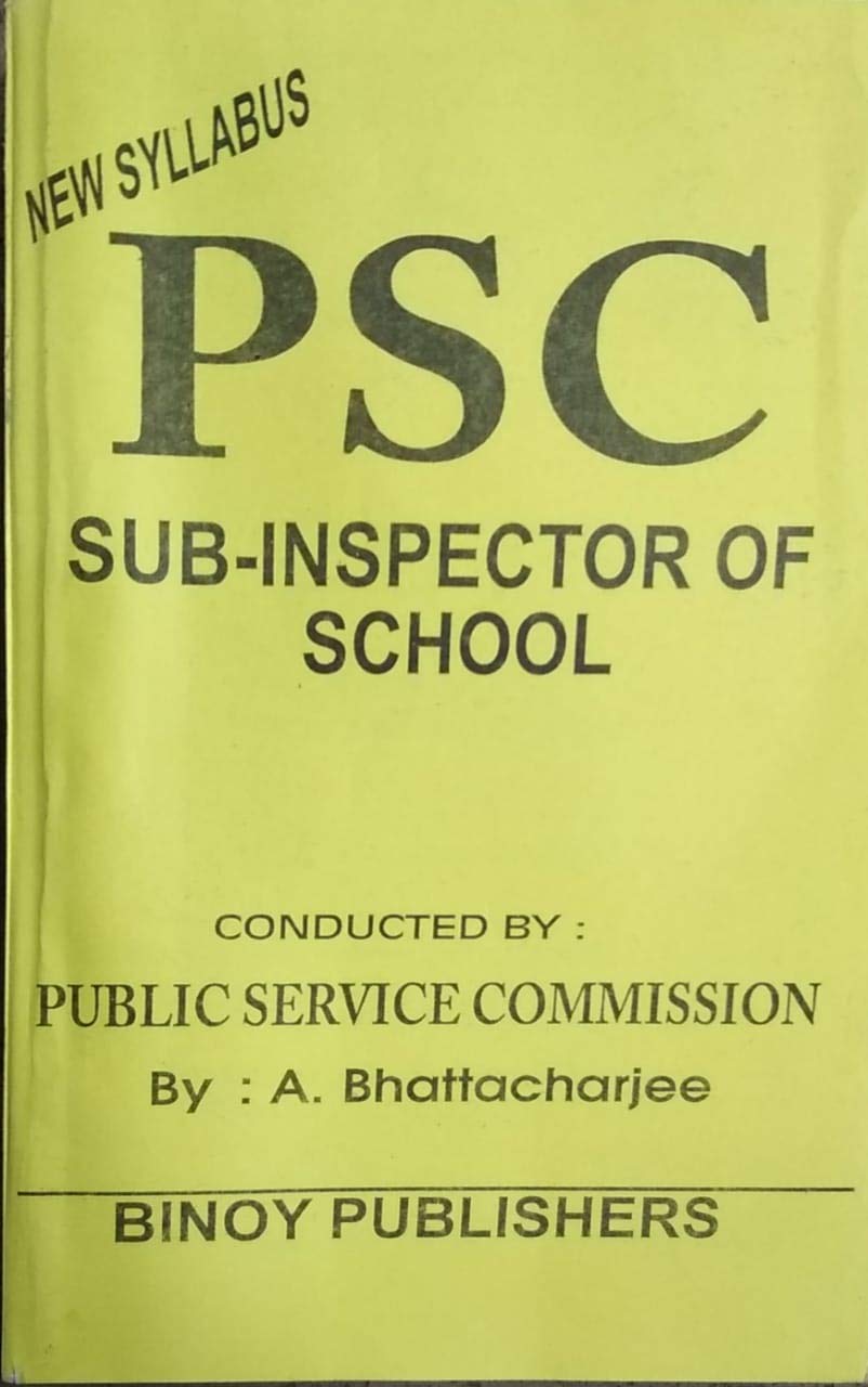 PSC Sub-Inspector of School - Retail Maharaj