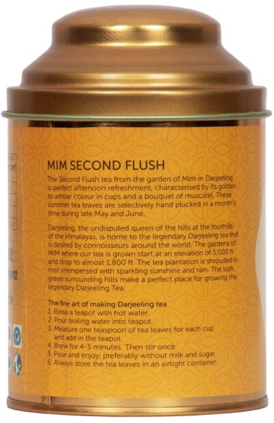 100g 2nd Flush Darjeeling Tea from MIM Tea Garden - Retail Maharaj