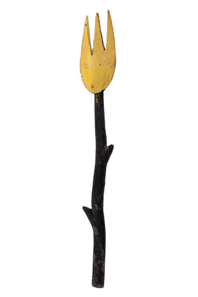 Dokra Fork Leaf Design - Retail Maharaj