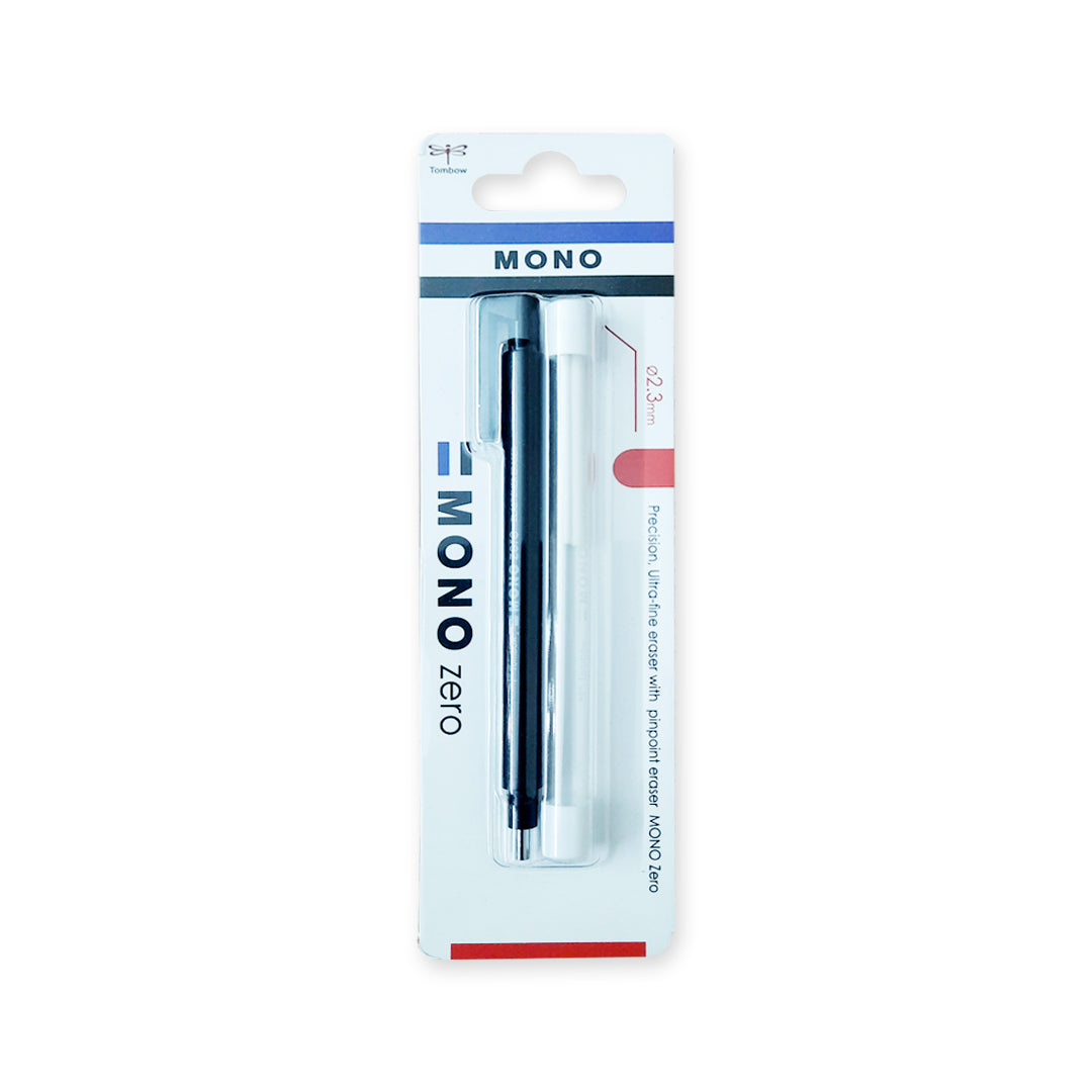 Tombow MONO Zero Pen-Type Round Eraser with Refill Pack - Retail Maharaj