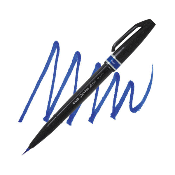 Pentel Touch Brush Sign Pen Artist SESF30C Extra Fine Brush Tip - Retail Maharaj