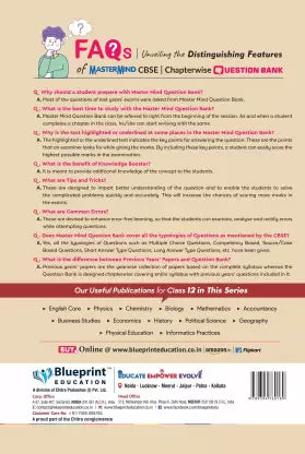 Master Mind Political Science CBSE Class 12 Question Bank. 2100+ Questions based on Latest Pattern for 2023 Examination. - Retail Maharaj