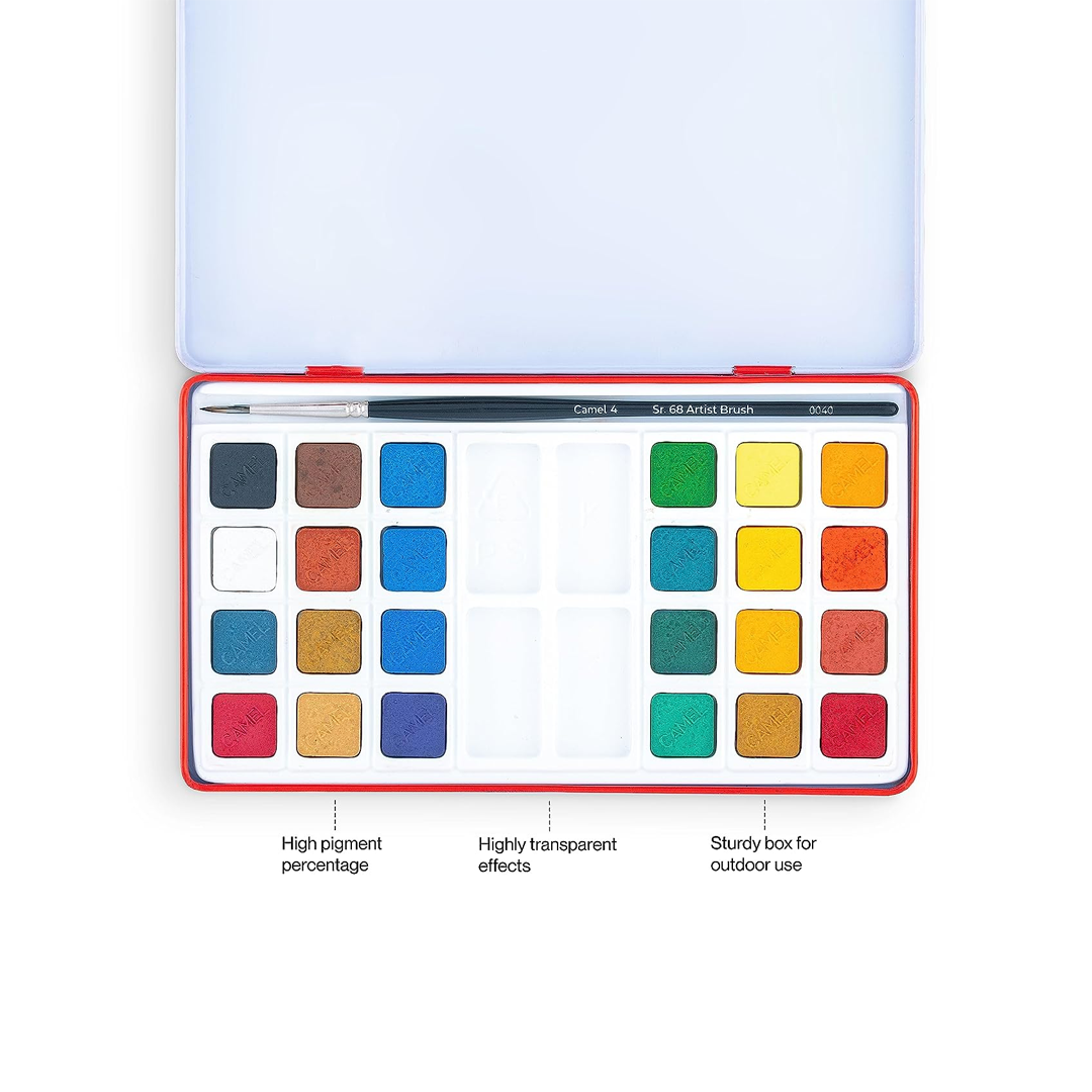 Camel Artist Water Colour Cakes Sets - Retail Maharaj