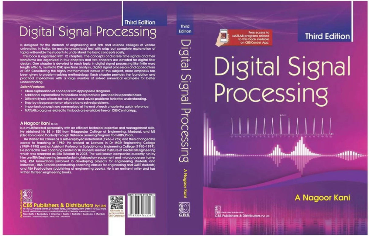 Digital Signal Processing, 3/e - Retail Maharaj