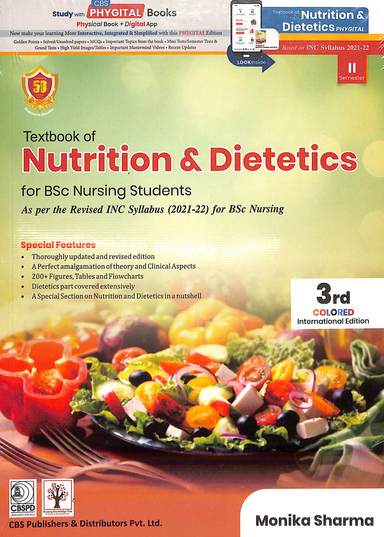 Textbook Of Nutrition & Dietetics For Bsc Nursing Based On Inc Syllabus - Retail Maharaj
