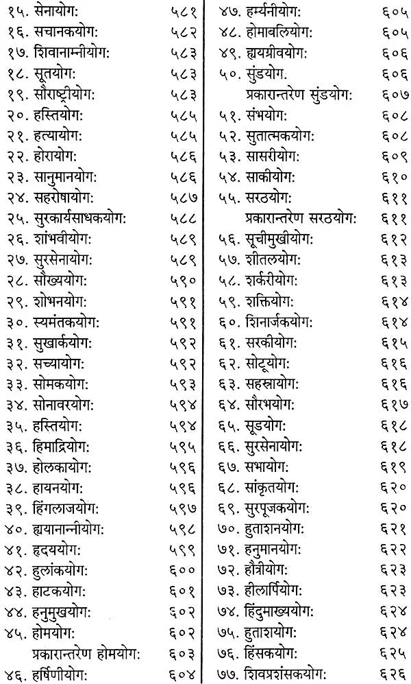 योगावली (संस्कृत एवं हिन्दी अनुवाद): Yogavali - Based on Bhrigu Samhita - Retail Maharaj