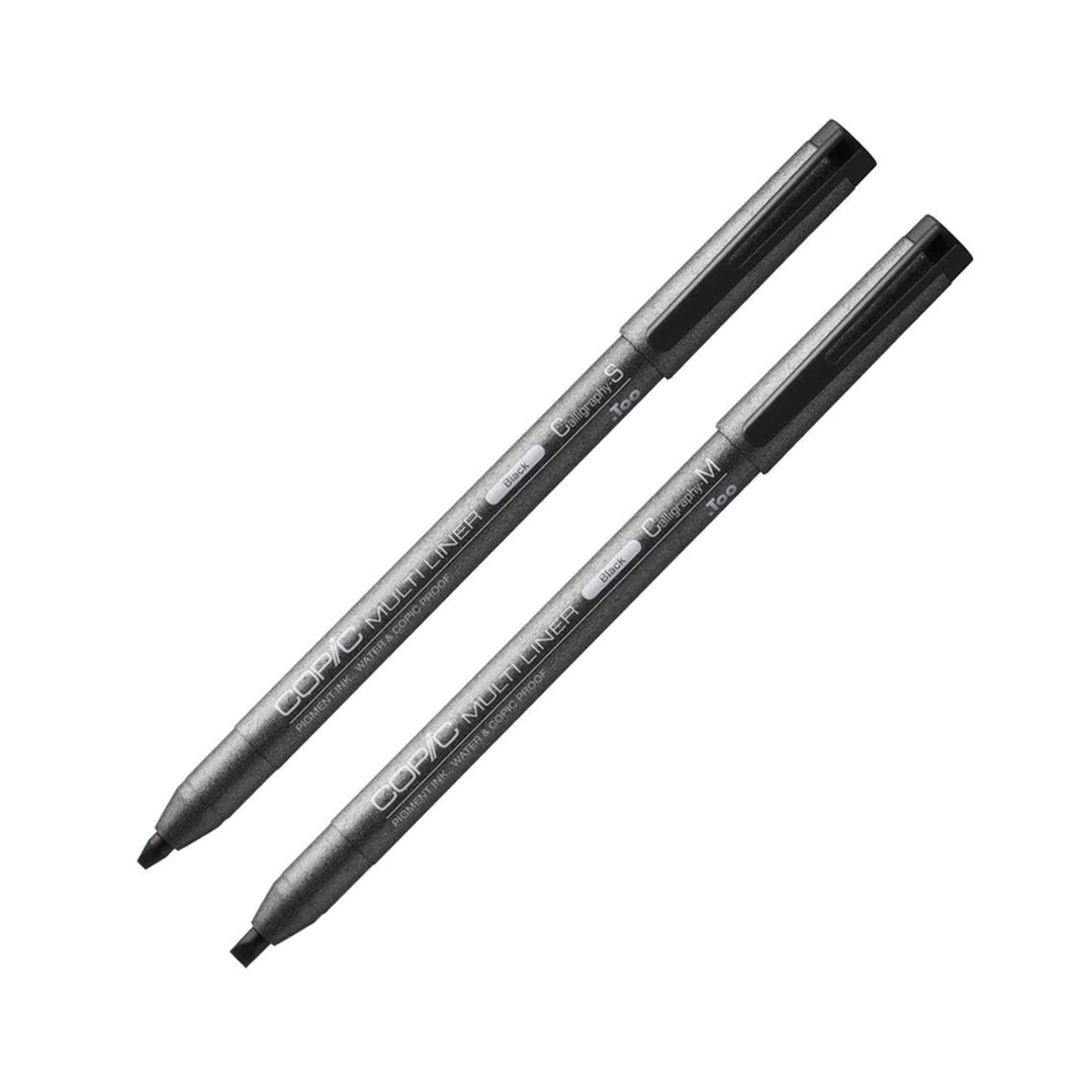 Copic Multiliner Black Pigment Ink Fineliner Pen for Illustration and Technical Drawing - Retail Maharaj