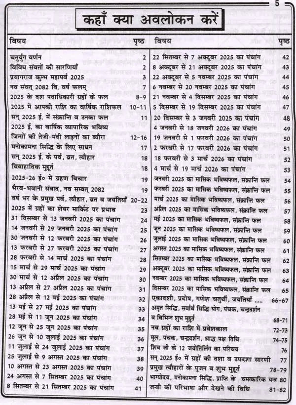बापू गांधी राष्ट्रीय जंत्री पञ्चांग: Bapu Gandhi National Jantri Panchang (2025) - Retail Maharaj