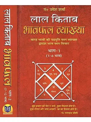 लाल किताब भावफल व्याख्या- Lal Kitab Bhava Phala Explanation (Set of 2 Volumes) - Retail Maharaj