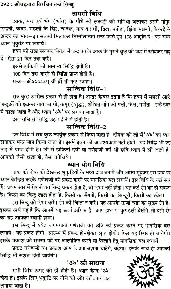 तंत्र सिंधु: Ocean of Tantra by Aughadanath - Retail Maharaj