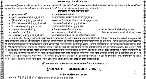 तन्त्रात्मक रावण संहिता: Tantratmak Ravan Samhita (Set of 2 Volumes) - Retail Maharaj